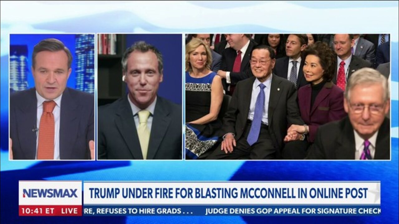 Trump getting backlash for his post calling out Mitch McConnell and Elaine Chao for their connection to China