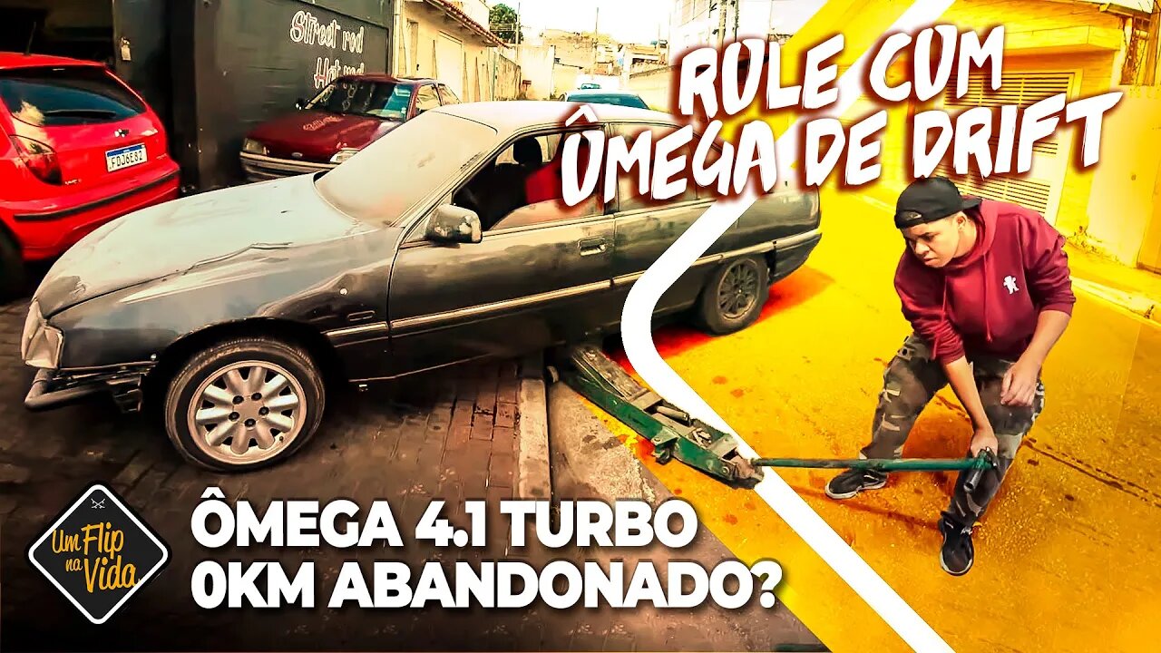 NOSSO ÔMEGA DRIFT 0KM FICOU ABANDONADO (Rolê na rua sem placa)