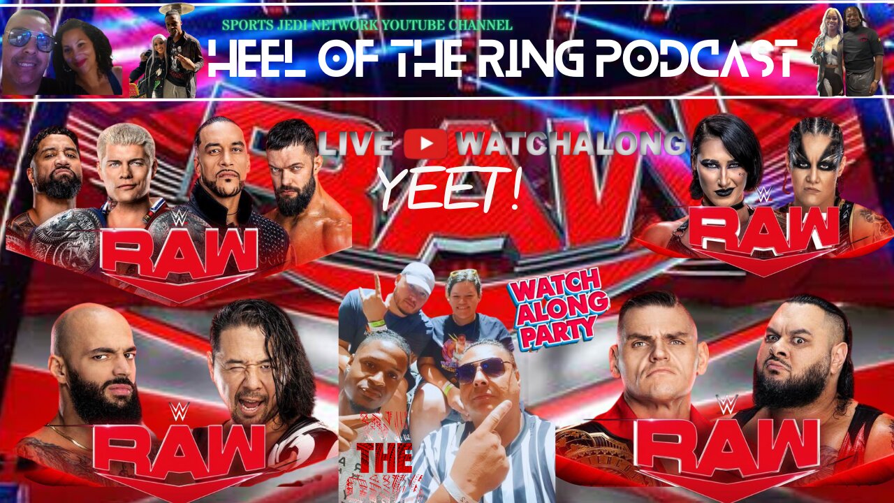 🟡WWE Raw WRESTLING Live & Watch Along (No Footage Shown)Season Premiere 2 huge championship match