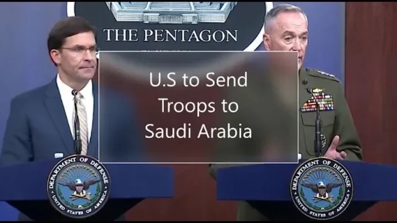 Trump Is Sending American Soldiers To Defend Saudi Arabia | It Always Starts As "Defense"