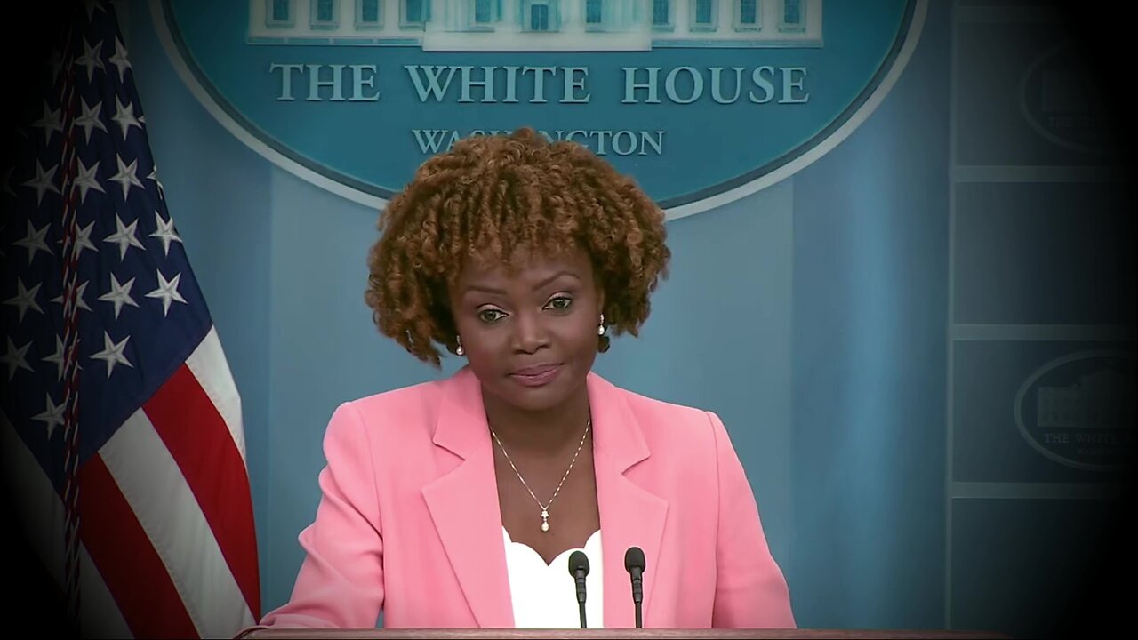 (LIES) Karine Jean-Pierre tells reporter that Joe Biden takes "Unprecedented" number of questions