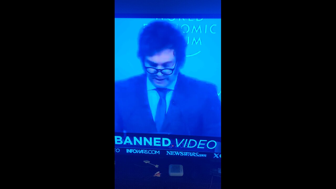 JAVIER MILEI "ROASTS" THE WEF GLOBALISTS IN DAVOS, SWITZERLAND 🤖🧡