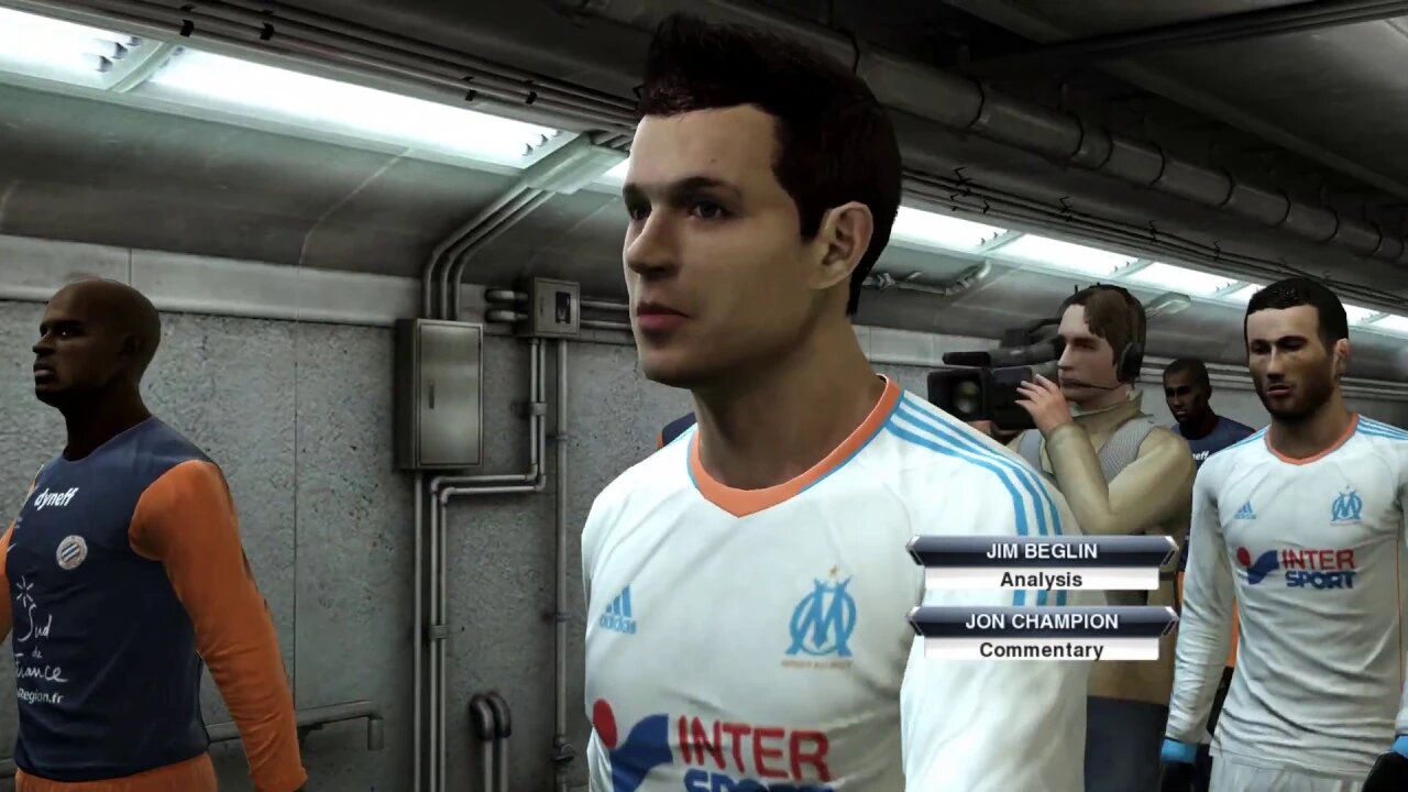 Pro Evolution Soccer 2013 - Olympique de Marseille vs Montpellier Herault SC - 1440p No Commentary