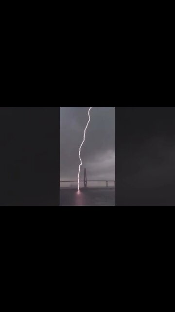 Lightning Strike on the Cooper River, SC