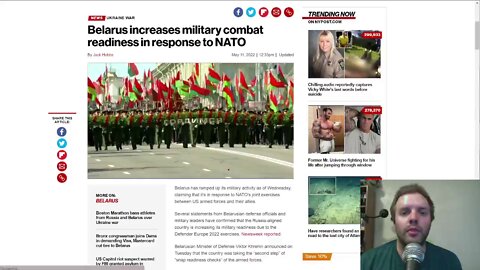 Belarus increases military combat readiness in response to NATO