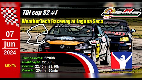 🇵🇹 [iRacing Live] 🇵🇹 TDI cup S2 @ WeatherTech Raceway at Laguna Seca
