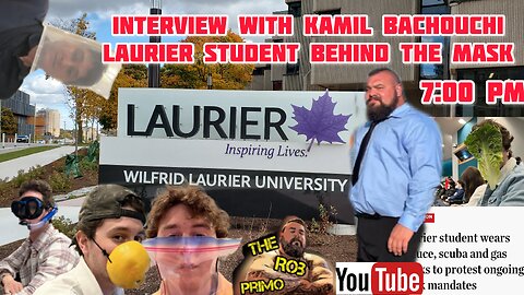 Live Interview With Kamil Bachouchi A University student at Laurier University