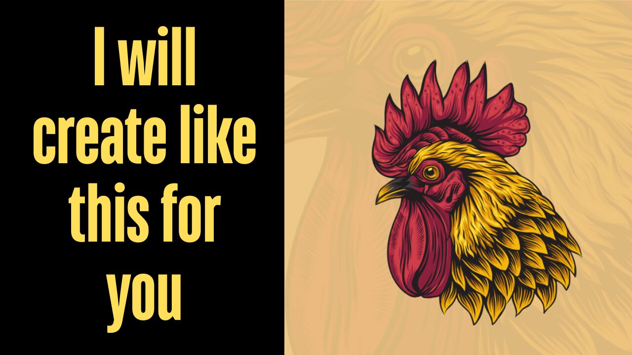 I will draw animal illustrations logo in my style #logodesigner #animalillustration