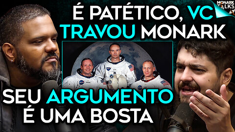 CLIMA TENSO! MONARK E SISTEMÁTICO DISCUTEM APOLLO 11