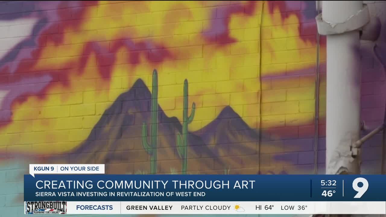 Art helping revitalize Sierra Vista's West End