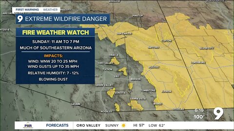 Extreme wildfire conditions return for Memorial Day weekend