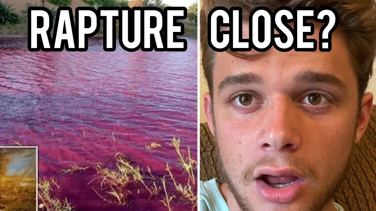 BREAKING NEWS: DEAD Sea pool TURNS RED....RAPTURE CLOSE?@Big Nik