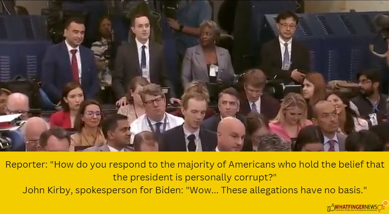 Reporter: How do you respond to the majority of Americans who hold the belief that the president