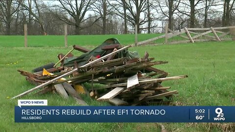 Weeks after tornado, community hit is still cleaning up