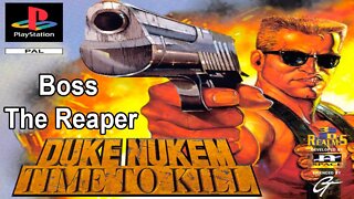 [PS1] - Duke Nukem: Time To Kill - [Boss - The Reaper] - Dificuldade Death Wish - 100%