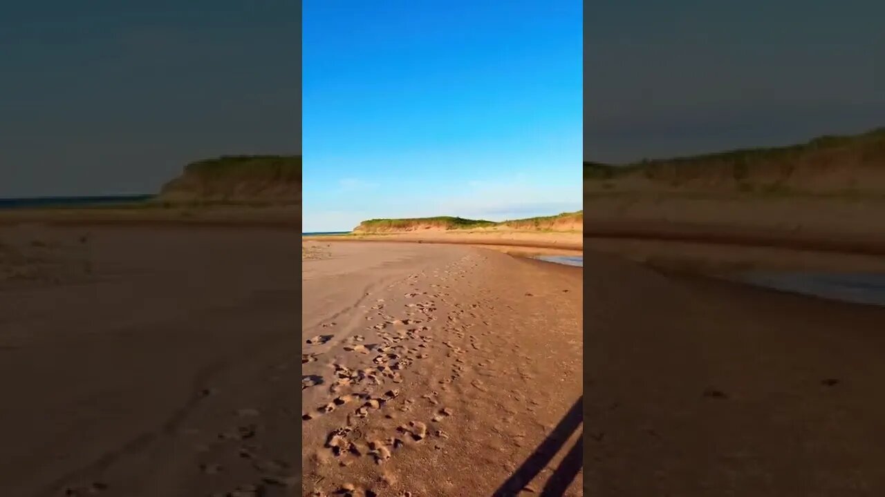 Golden hour at the beach