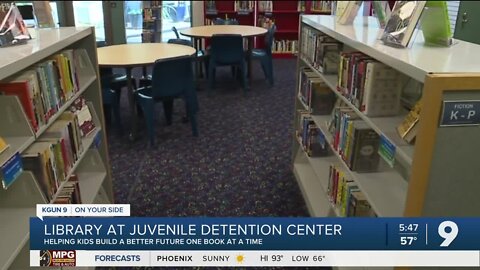 Books helping encourage literature and education in Pima County Detention Center