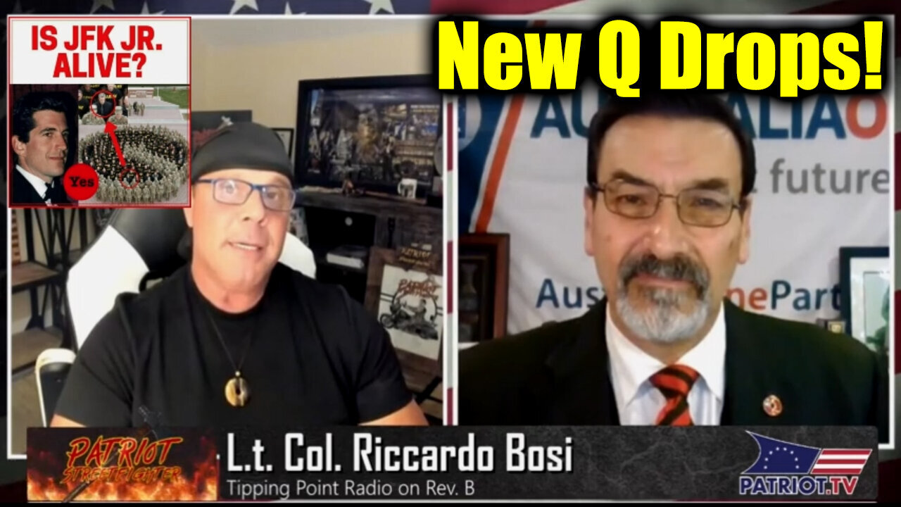 Riccardo Bosi & Scott McKay New Great "JFK Jr is STILL ALIVE" | New Q Drops