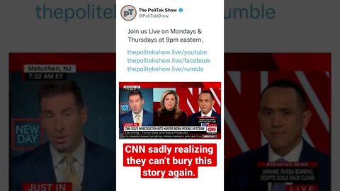 CNN sad as they realize they can’t bury this again #shorts #fakenewscnn