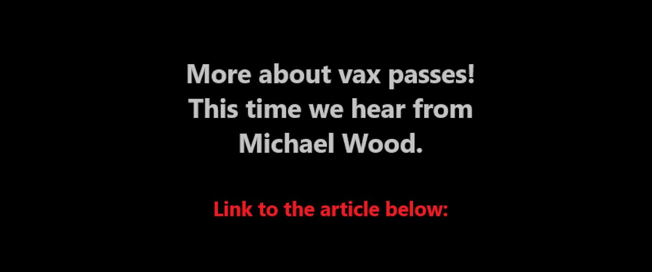 Vax passes are the bee's knees!