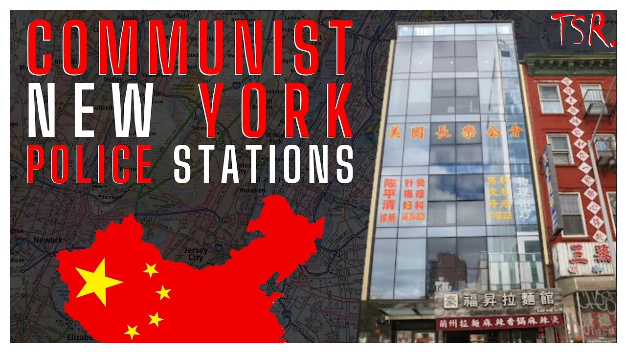 Secret COMMUNIST CHINESE Police Station in NEW YORK! Staffed by "Illegal Cops" who harass, stalk...