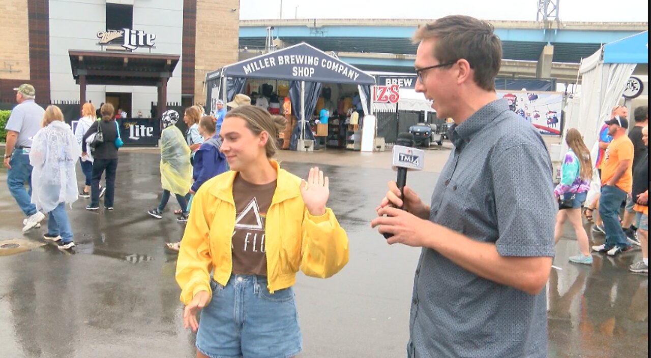 Calling people out on their band shirts at Summerfest