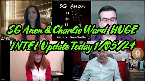 SG Anon & Charlie Ward HUGE INTEL Update Today 1/05/24