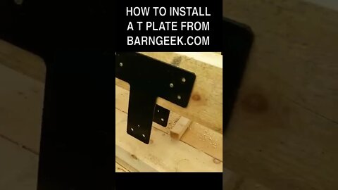 How to Install a T PLATE