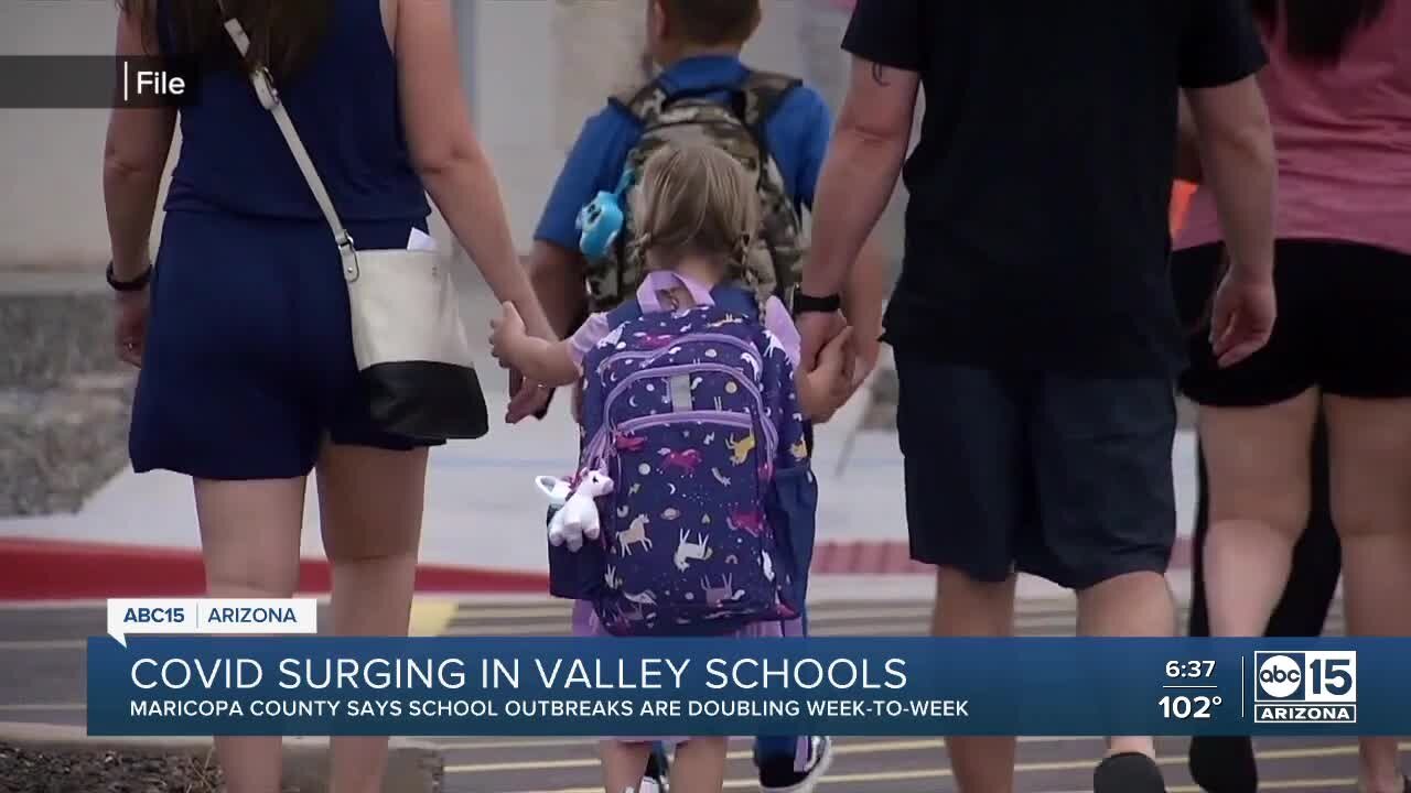 COVID surging in Valley schools