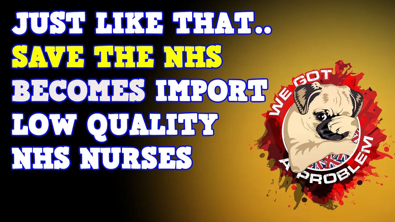 NHS & Govt DROPS Critical Thinking & Language Requirements To Import 40k Foreign Nurses