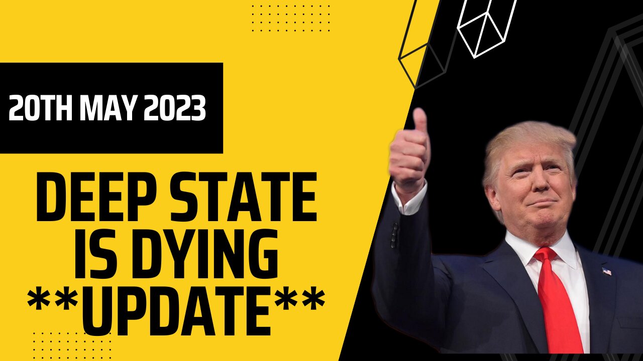 DEEP STATE Swamp is being drained Huge Update MAY 20th 2023