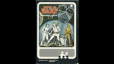 1978 Star Wars Read-A-Long Comic Book & Cassette Recording from Pendulum Press