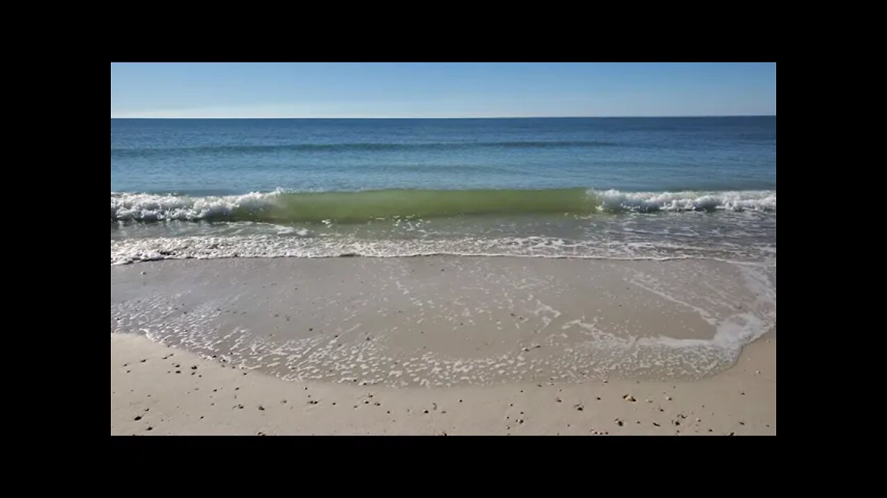 Cape San Blas Late Afternoon in Slow Motion - Winter 2022