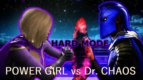 Power Girl defeats Hard mode chp 8 Dr. Chaos!