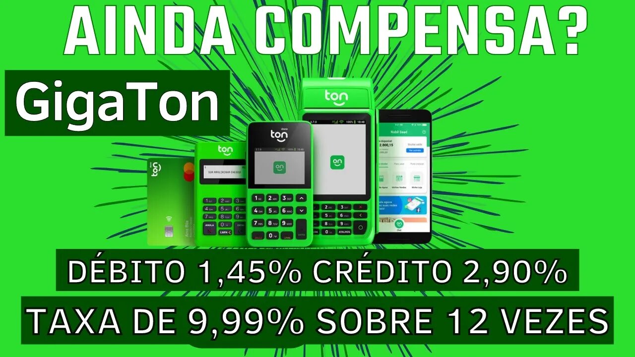 Ainda compensa o plano GigaTon da Ton?