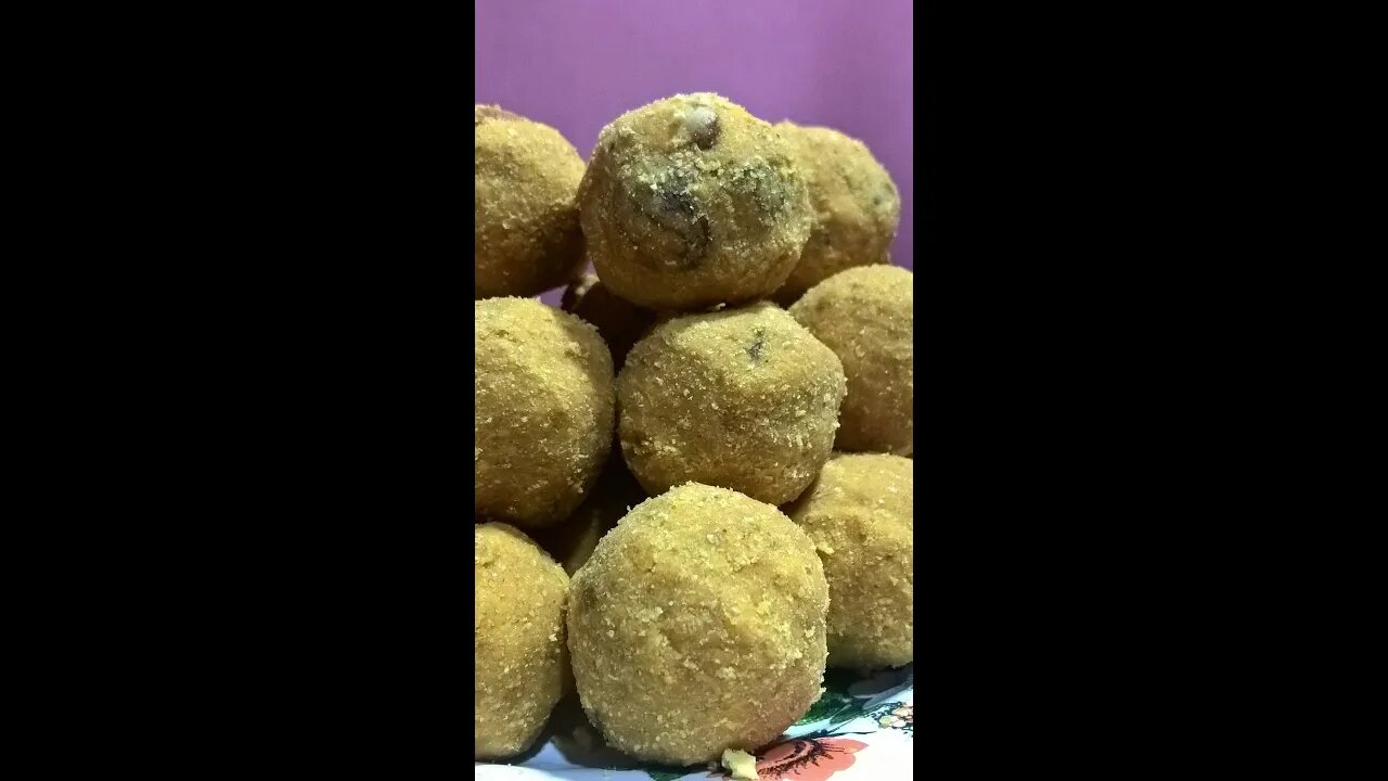 Laddu - Besan laddu early done at home!