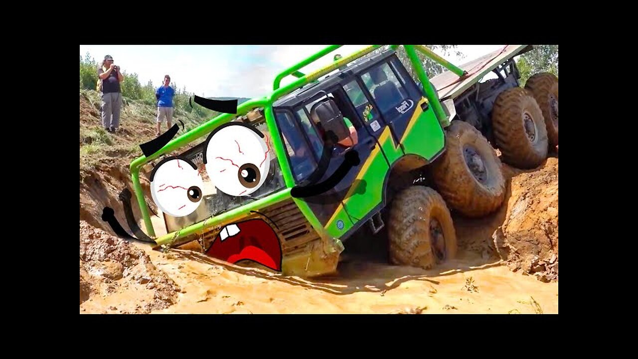 Off Road Truck Mud Race 😥 | Fun with Learn |