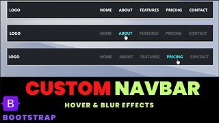 Create An Interactive NavBar in Minutes — Bootstrap Tutorial