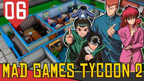 A GRANDE EQUIPE de PESQUISA! - Mad Games Tycoon 2 #06 [Série Gameplay Português PT-BR]