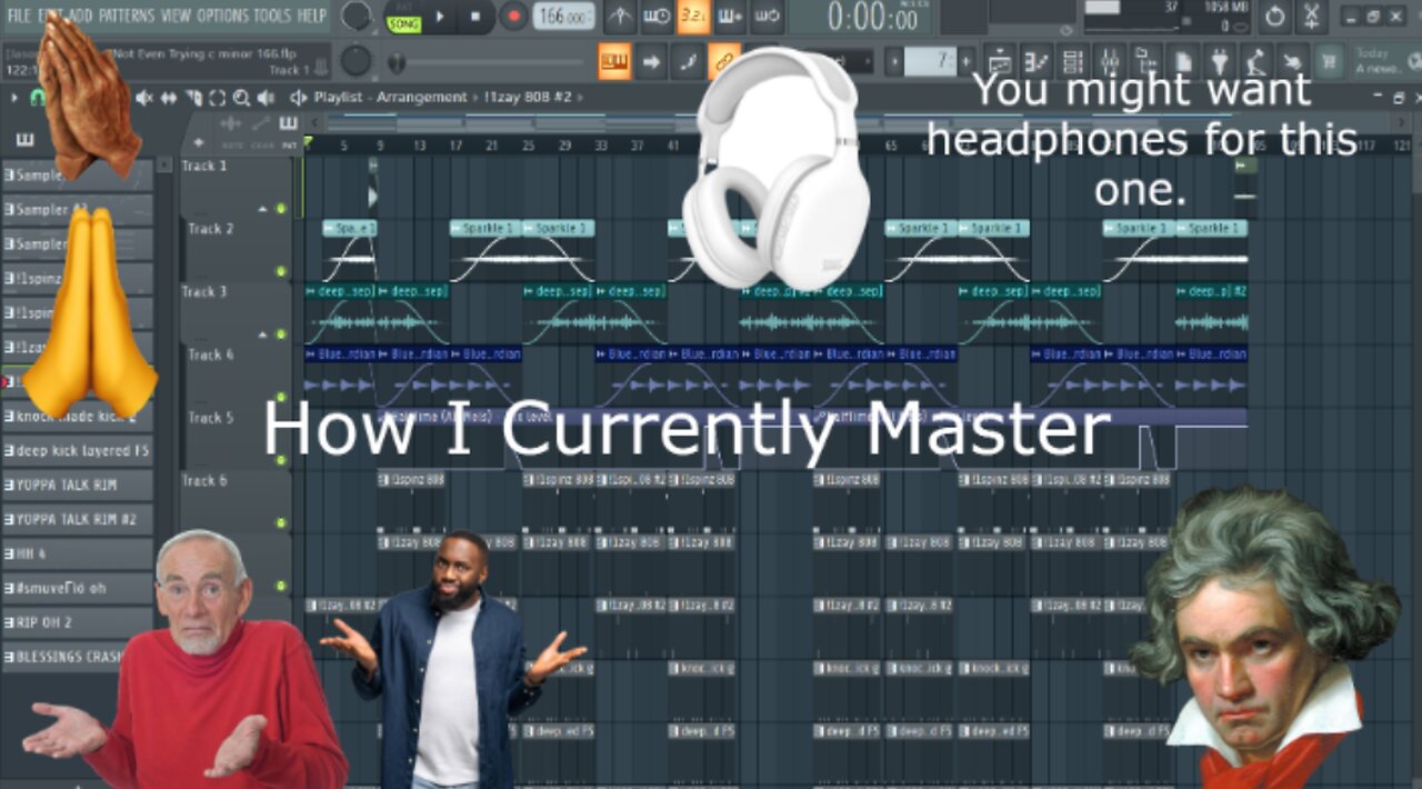 Mastering an entire beat from start to finish- FL Studio Tutorial-How I Master