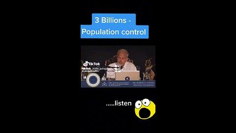 Depopulation, Population Control