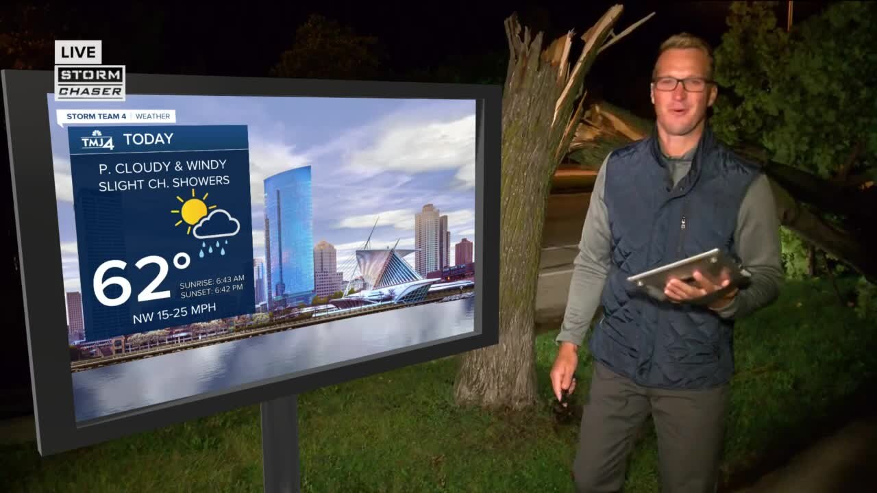 Southeast Wisconsin forecast: Drier weather Monday, with slight chance for a few showers