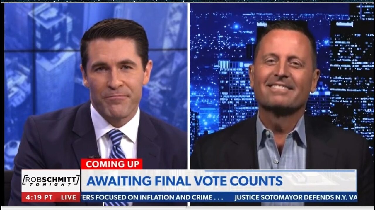 Ric Grenell defending Trump on Newsmax