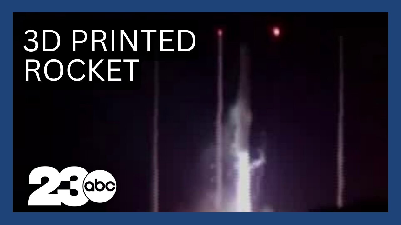 1st 3D printed rocket fails to orbit