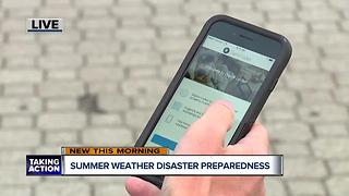 Summer weather disaster preparedness