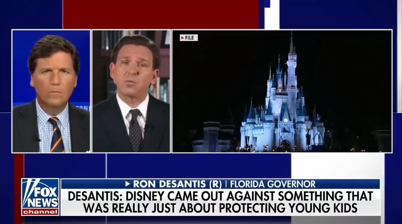 Gov DeSantis: Disney Will Now Have To Pay Their Fair Share