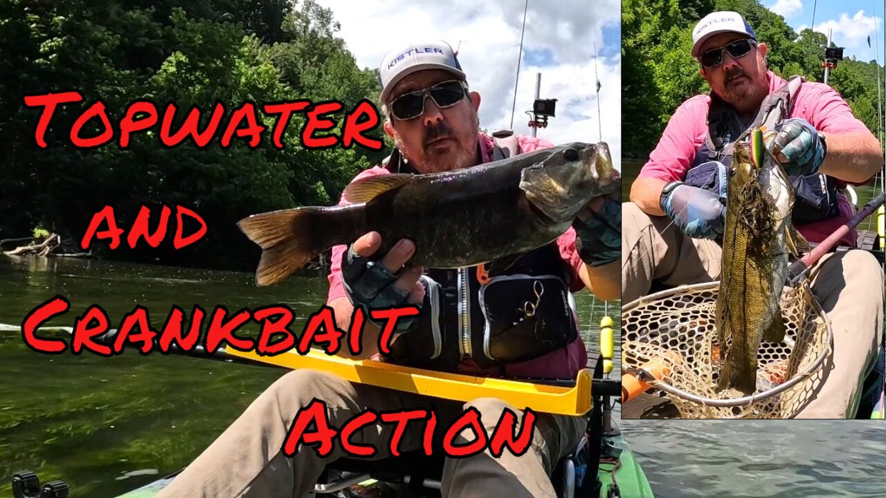 Topwater and Crankbait Action on the River