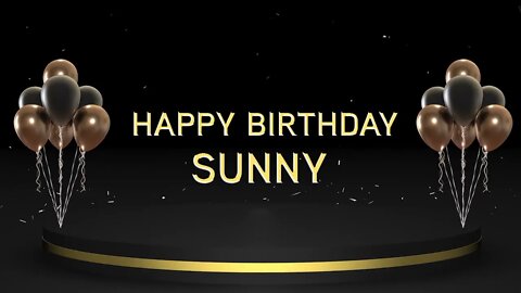 Wish you a very Happy Birthday Sunny