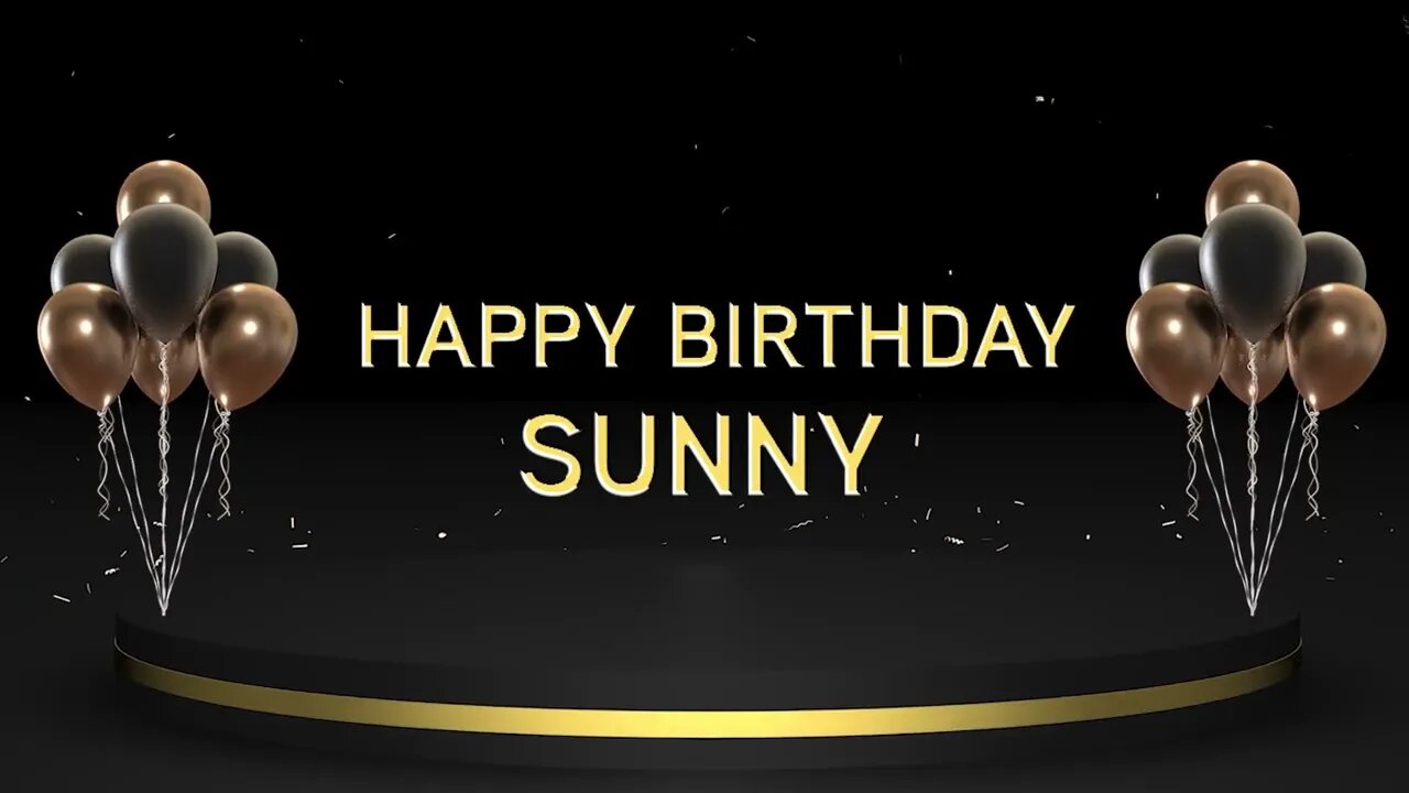 Wish you a very Happy Birthday Sunny