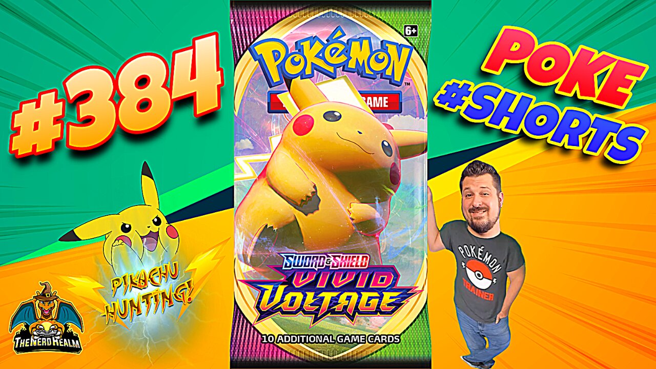 Poke #Shorts #384 | Vivid Voltage | Pikachu Hunting | Pokemon Cards Opening